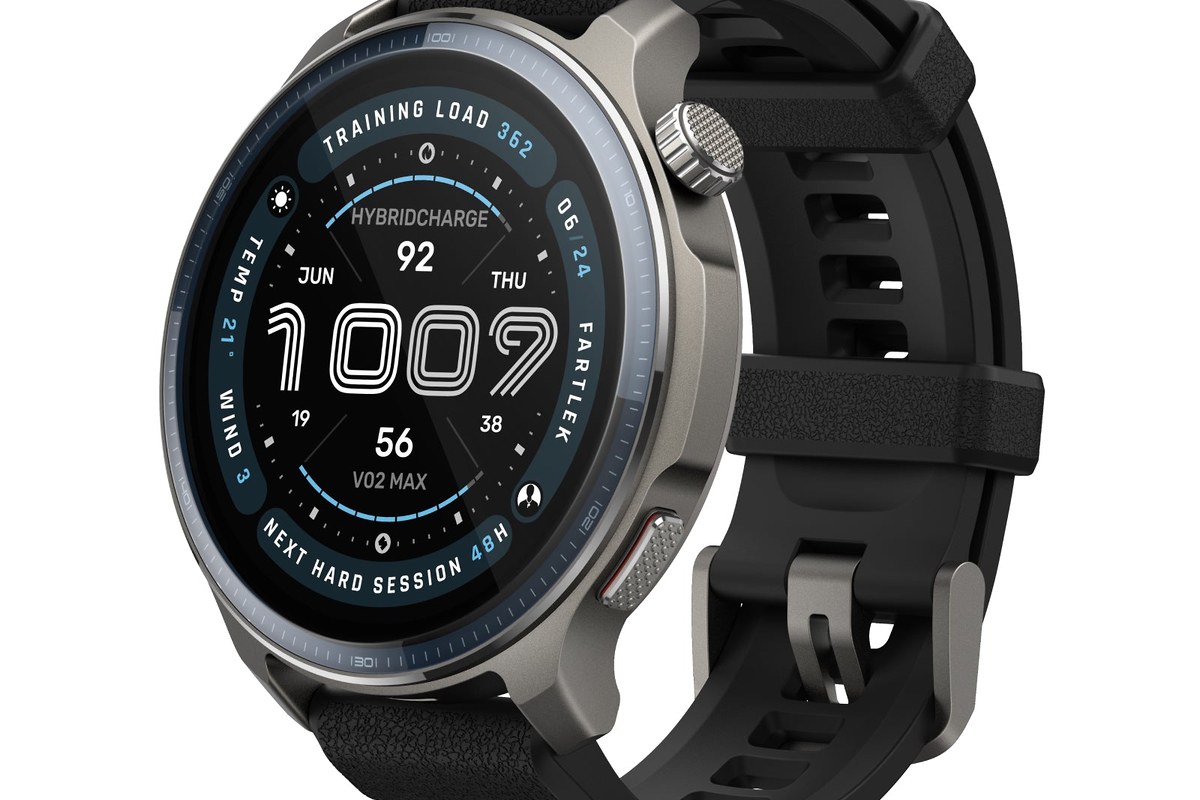 Amazfit Balance 2 — detail crop from the cited public reference image.