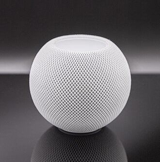 Apple HomePod mini — manufacturer product photograph