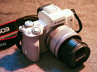 Canon EOS M50 — manufacturer product photograph