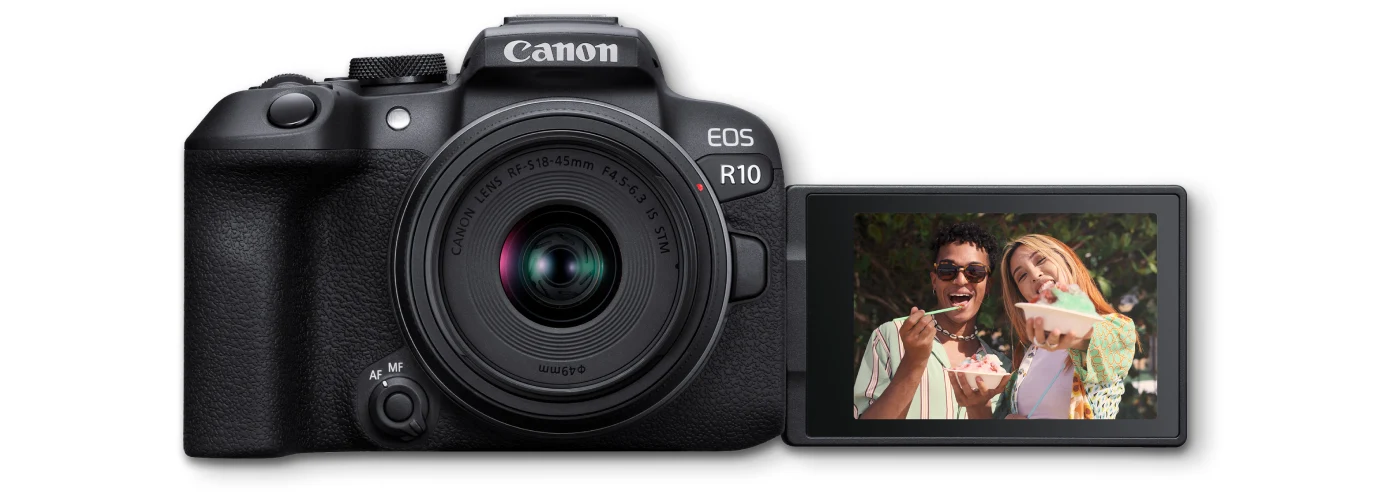 Canon EOS R10 — manufacturer product photograph