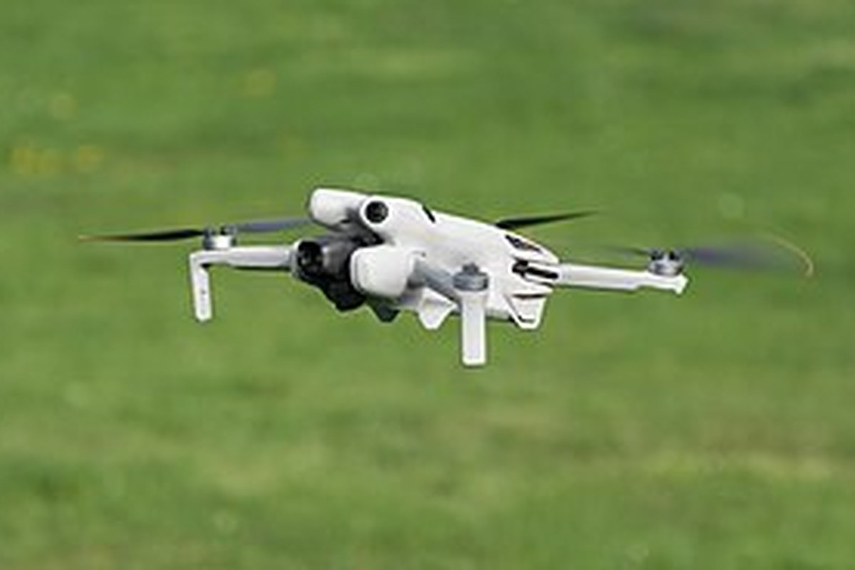 DJI Mini 2 — detail crop from the cited public reference image.