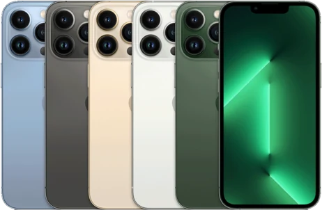 Manufacturer product view of the iPhone 13 Pro.