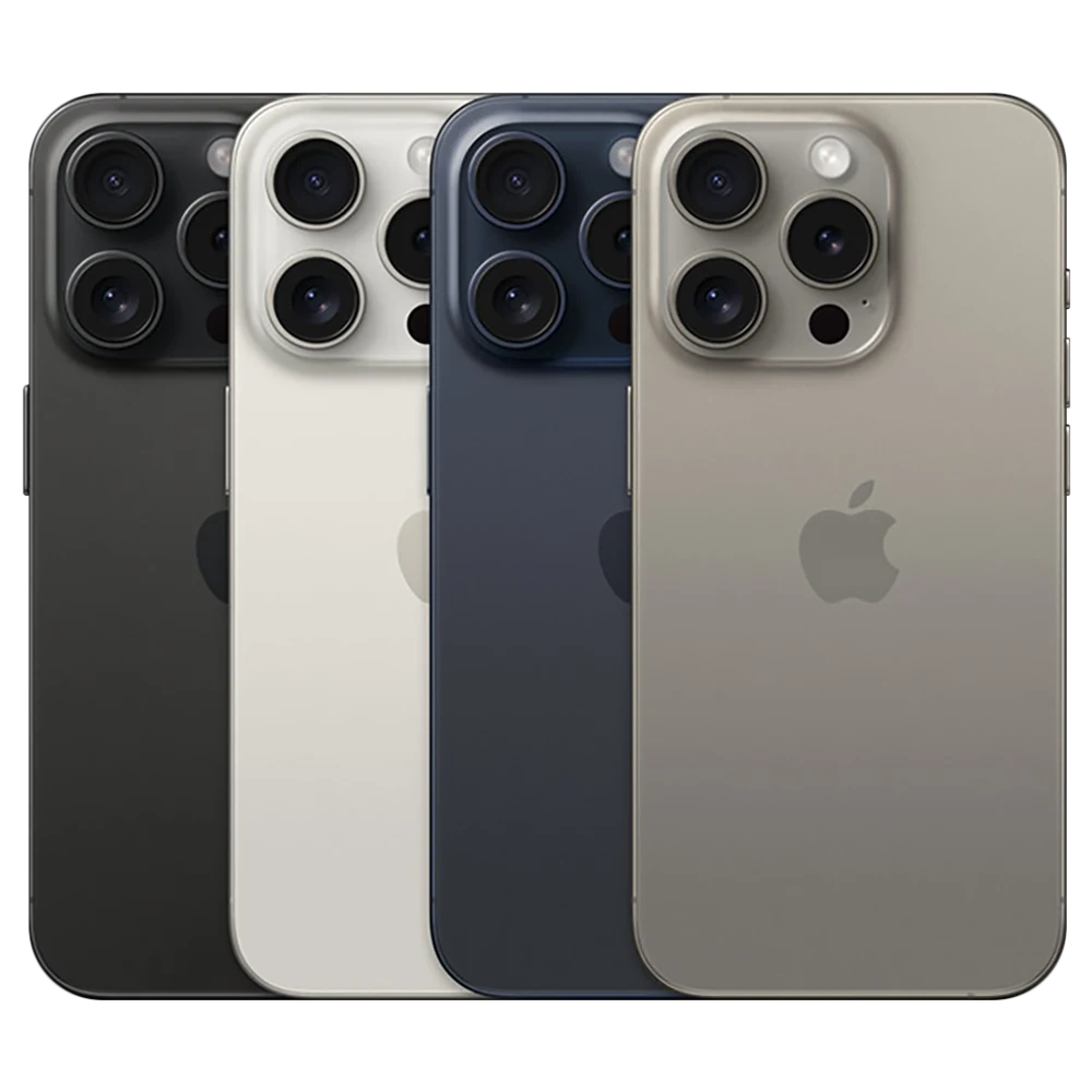 Manufacturer product view of the iPhone 15 Pro.