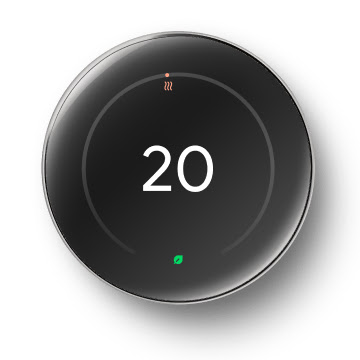 Google Nest Learning Thermostat (4th gen) — manufacturer product photograph