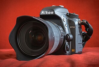 Nikon D750 — manufacturer product photograph