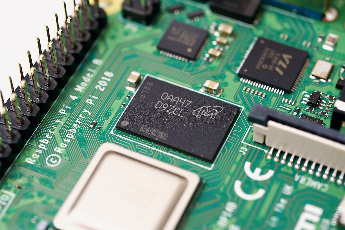 Raspberry Pi Raspberry Pi 4 Model B 8GB — detail crop from the cited public reference image.