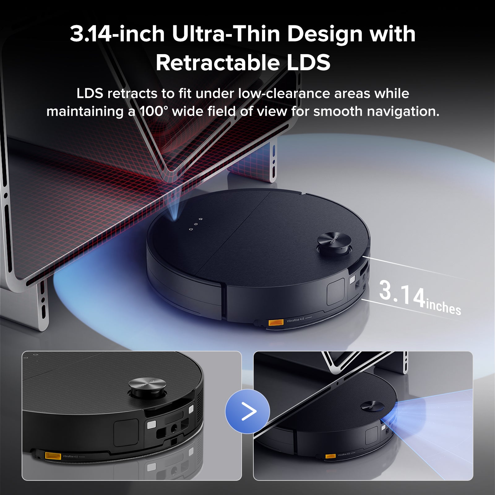 Roborock's supplied product imagery for the Roborock Saros 10. The specifications discussed here remain manufacturer claims.