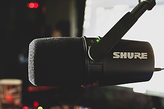 Shure MV7 — manufacturer product photograph