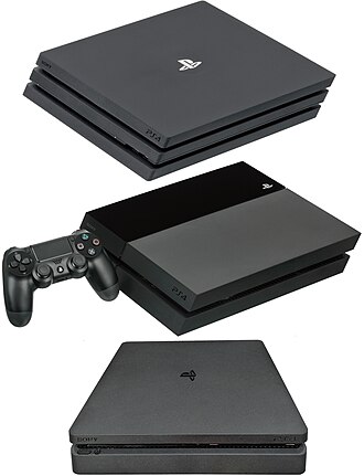 Sony PlayStation 4 — manufacturer product photograph